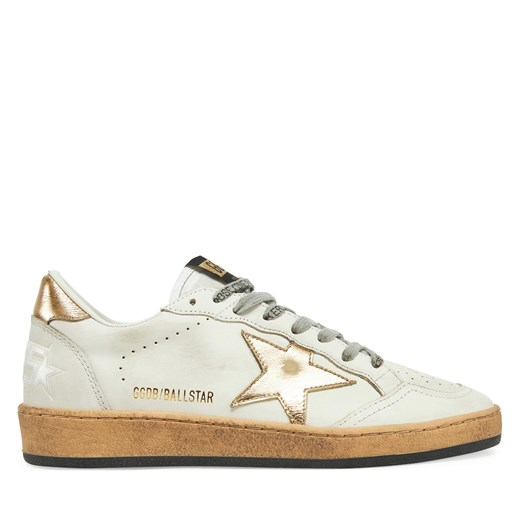 Sneakersy GOLDEN GOOSE Ball Star GWF00117.F000783.80608 Biały ze sklepu eobuwie.pl w kategorii Buty sportowe damskie - zdjęcie 178213279