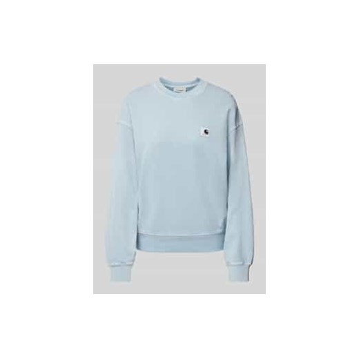 Bluza z detalem z logo model ‘NELSON’ ze sklepu Peek&Cloppenburg  w kategorii Bluzy damskie - zdjęcie 178214046