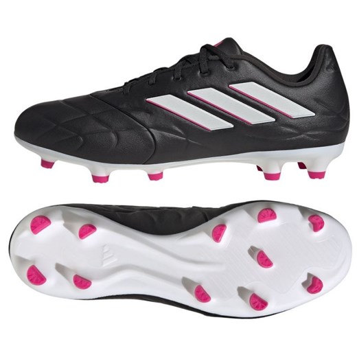 Buty piłkarskie adidas Copa Pure.3 Fg M HQ8942 czarne czarne ze sklepu ButyModne.pl w kategorii Buty sportowe męskie - zdjęcie 178214178