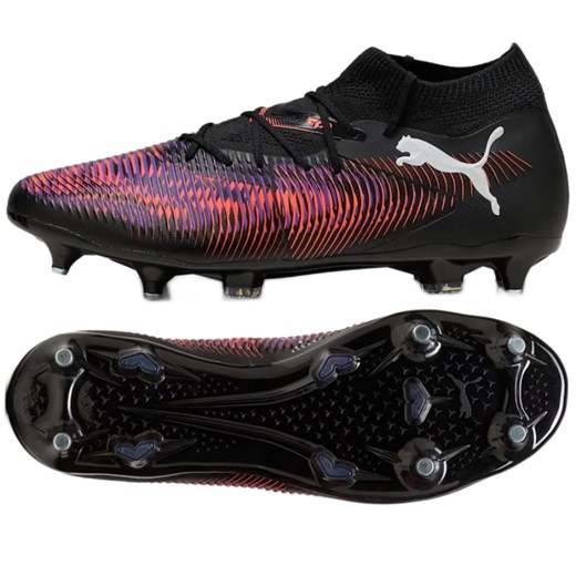 Buty piłkarskie Puma Future 8 Match MxSG 108367-01 czarne ze sklepu ButyModne.pl w kategorii Buty sportowe męskie - zdjęcie 178214347