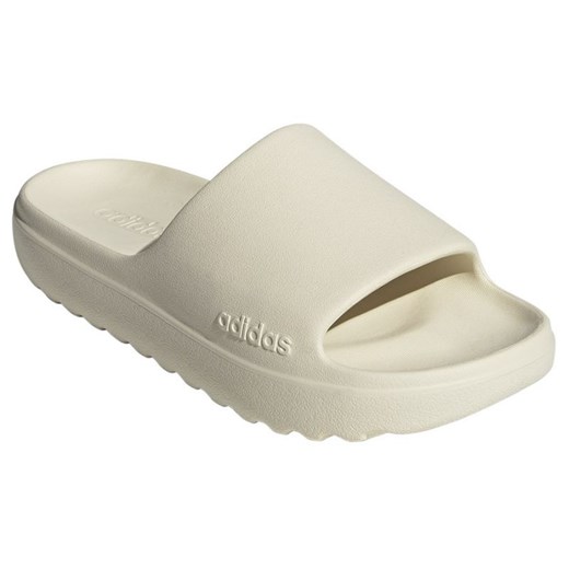 Klapki adidas adilette Lumia beżowe beżowy ze sklepu ButyModne.pl w kategorii Klapki damskie - zdjęcie 178214386