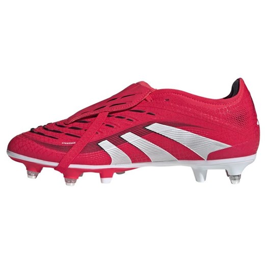 Buty piłkarskie adidas Predator Pro Ft Sg JR0453 czerwone ze sklepu ButyModne.pl w kategorii Buty sportowe męskie - zdjęcie 178214406