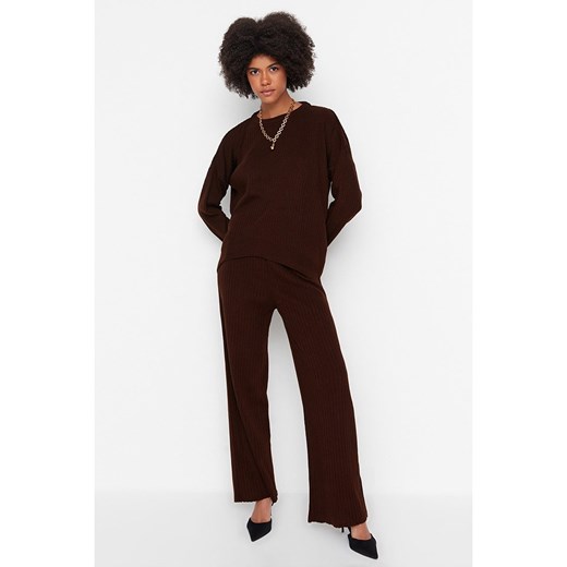trendyol 2-częściowy zestaw w kolorze brązowym Trendyol L okazja Limango Polska