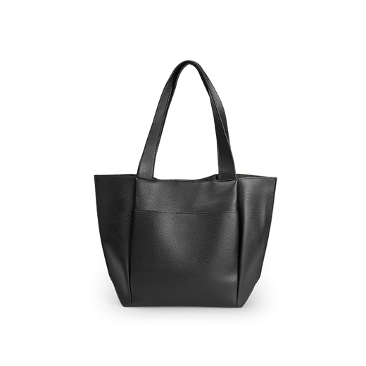 Shopper bag Gate skórzana matowa na ramię