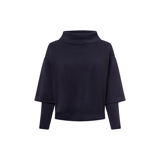 s.Oliver BLACK LABEL Bluza damska Kobiety Modal granatowy jednolity ze sklepu vangraaf w kategorii Bluzy damskie - zdjęcie 178215887