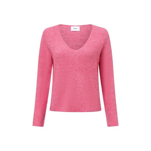 Nümph Sweter damski z zawartością alpaki - Nuriette Kobiety Wełna różowy jednolity - id: 747521-0001-09960 - marki Nümph - 178215935 Nümph Sweter damski z zawartością alpaki - Nuriette Kobiety Wełna różowy jednolity ze sklepu vangraaf w kategorii Swetry damskie - zdjęcie 178215935