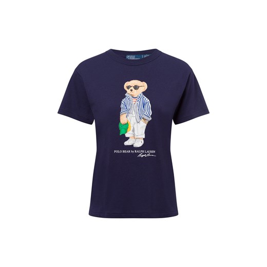 Polo Ralph Lauren Koszulka damska Kobiety Bawełna granatowy nadruk Polo Ralph Lauren M vangraaf