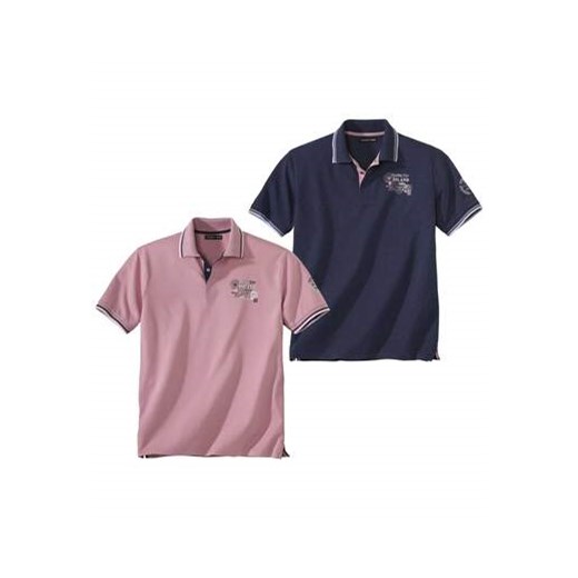 Zestaw 2 polo Summer Island ze sklepu Atlas For Men w kategorii T-shirty męskie - zdjęcie 178216008