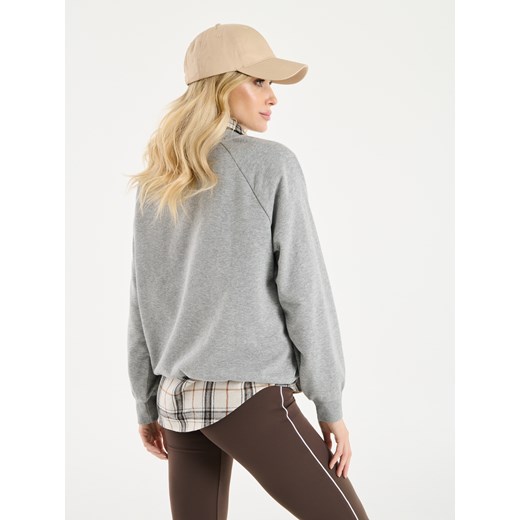 Bluza damska szara Sinsay casual