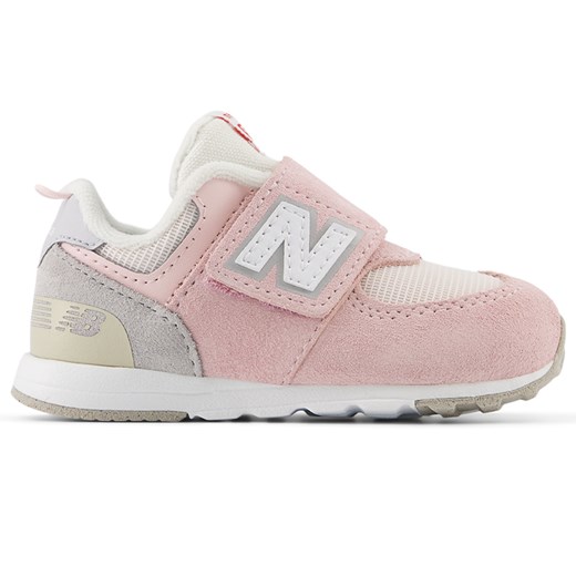 Buty niemowlęce New Balance NW574BKM – różowe ze sklepu New Balance Poland w kategorii Buty sportowe dziecięce - zdjęcie 178220478