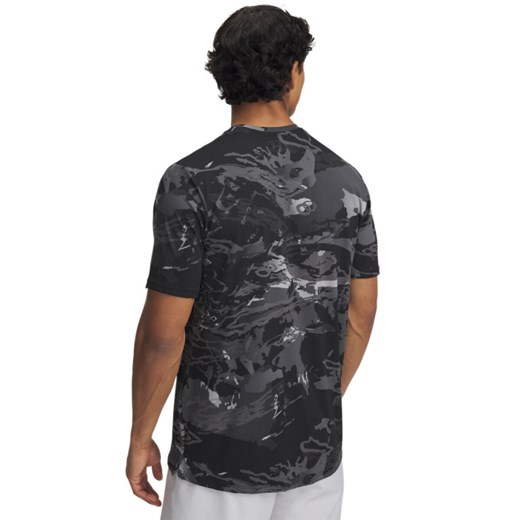 Męska koszulka treningowa Under Armour Vanish Energy Printed SS - czarna ze sklepu Sportstylestory.com w kategorii T-shirty męskie - zdjęcie 178220816