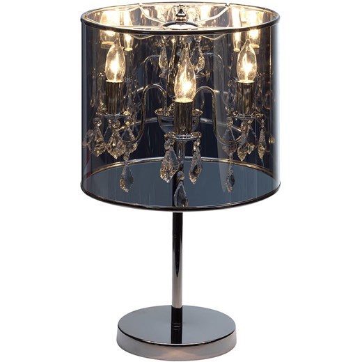 näve Lampa stołowa "Marella" w kolorze srebrnym - wys. 56 x Ø 33 cm Näve onesize wyprzedaż Limango Polska