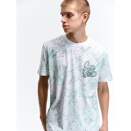 T-shirt męski Gate bawełniany