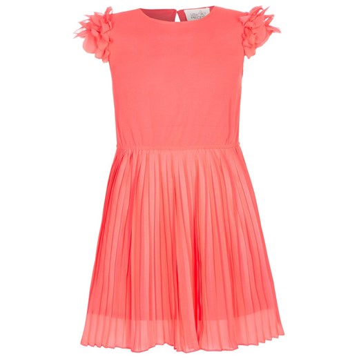 Little Pieces LPMALOU Sukienka koktajlowa diva pink zalando pomaranczowy abstrakcyjne wzory