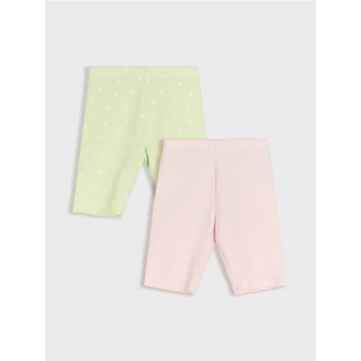Sinsay - Legginsy 2 pack - wielobarwny - id: 184CI-MLC - marki Sinsay - 178226049 Sinsay - Legginsy 2 pack - wielobarwny ze sklepu Sinsay w kategorii Spodenki dziewczęce - zdjęcie 178226049