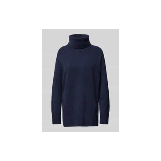 Sweter wełniany z golfem model ‘HERRINGBONE’ ze sklepu Peek&Cloppenburg  w kategorii Swetry damskie - zdjęcie 178226478