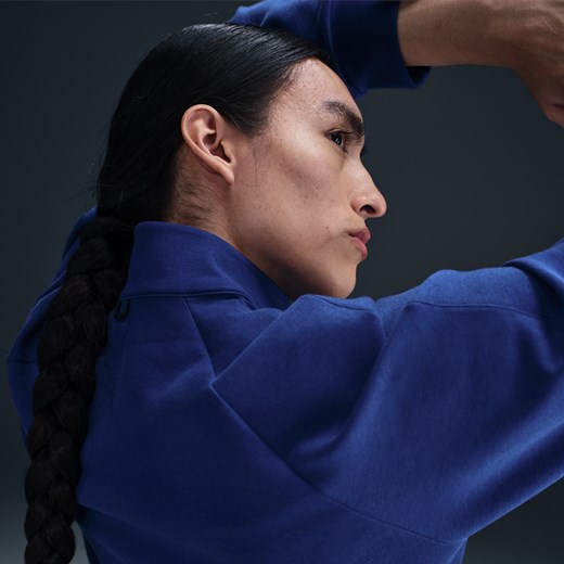 Męska bluza z zamkiem 1/2 Dri-FIT Nike 24.7 ImpossiblySoft - Niebieski Nike M Nike poland