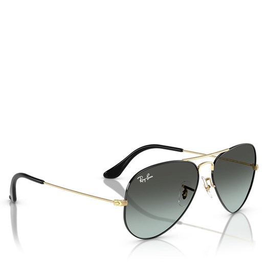Okulary przeciwsłoneczne Ray-Ban 0RB3025 9271GK62 Czarny one size eobuwie.pl