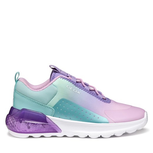 Sneakersy Geox J Activart Illuminus J45LZA 02A9J C4A8R S Różowy Geox 31 eobuwie.pl