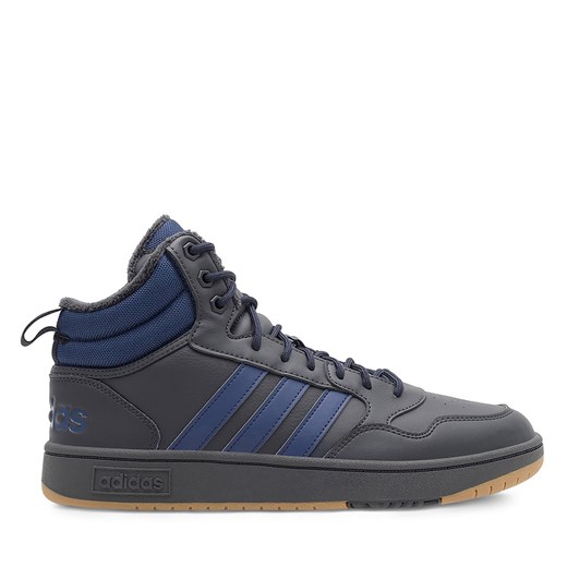 Sneakersy adidas Hoops 3.0 Mid Winter IF2635 Szary 44 eobuwie.pl