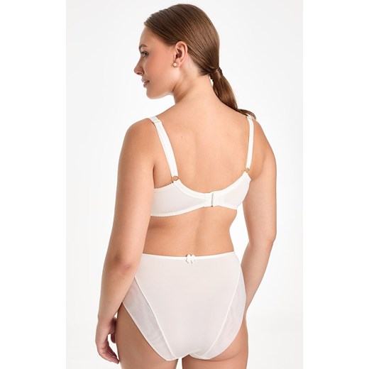 Biustonosz półusztywniany semi-soft śmietankowy Rina B150, Kolor śmietankowy, Rozmiar 65F, Ewa Bien ze sklepu Intymna w kategorii Biustonosze - zdjęcie 178228629