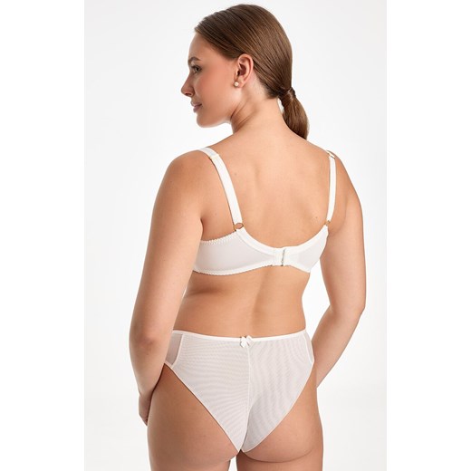 Figi damskie brazyliany śmietankowe Rina C322, Kolor śmietankowy, Rozmiar L, Ewa Bien ze sklepu Intymna w kategorii Majtki damskie - zdjęcie 178228655