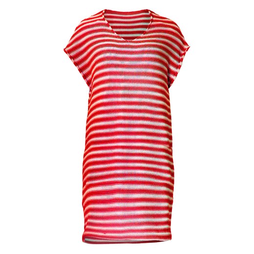 fimfi Sukienka w kolorze czerwono-białym Fimfi onesize Limango Polska okazja