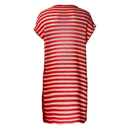 fimfi Sukienka w kolorze czerwono-białym Fimfi onesize okazja Limango Polska
