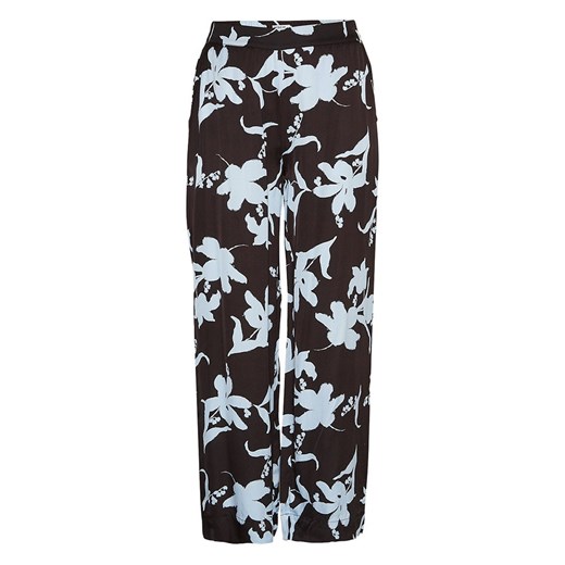 MOSS COPENHAGEN Spodnie &quot;Irida&quot; w kolorze czarno-błękitnym Moss Copenhagen L okazja Limango Polska
