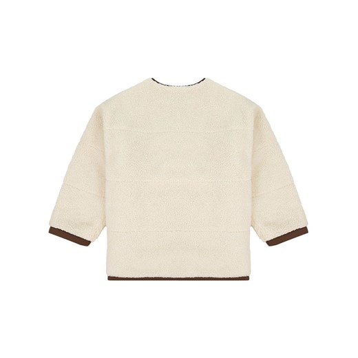 Wrangler Dwustronna kurtka przejściowa w kolorze brązowo-kremowym Wrangler M Limango Polska okazja