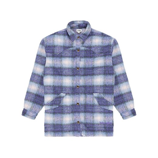 Wrangler Kurtka koszulowa w kolorze fioletowo-błękitnym Wrangler M okazyjna cena Limango Polska
