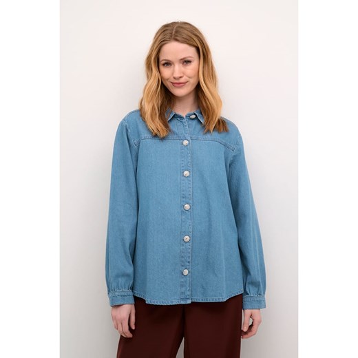 Cream Bluzka koszulowa w kolorze błękitnym ze sklepu Limango Polska w kategorii Koszule damskie - zdjęcie 178231706