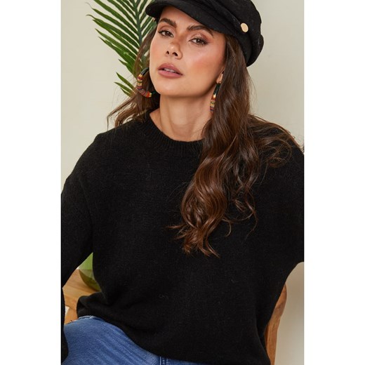 Joséfine Sweter &quot;Letenye&quot; w kolorze czarnym Joséfine L okazja Limango Polska