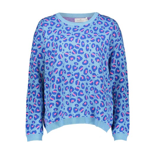 Zwillingsherz Sweter &quot;Leo&quot; w kolorze niebieskim Zwillingsherz S/M wyprzedaż Limango Polska