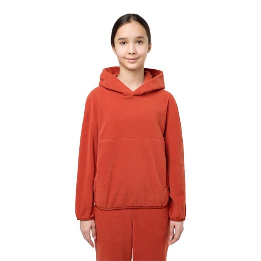 Jack Wolfskin Bluza polarowa &quot;Smileyworld&quot; w kolorze pomarańczowym ze sklepu Limango Polska w kategorii Bluzy damskie - zdjęcie 178232547