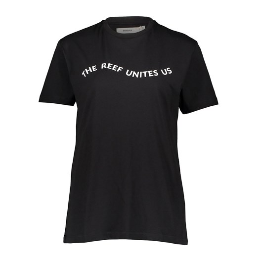 Pangaia Koszulka &quot;Coral Garden&quot; w kolorze czarnym Pangaia XS okazyjna cena Limango Polska