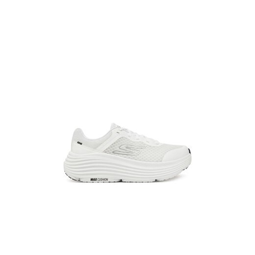 Skechers Sneakersy Max Cushioning Endea 129470/WBK Biały ze sklepu MODIVO w kategorii Buty sportowe damskie - zdjęcie 178235485