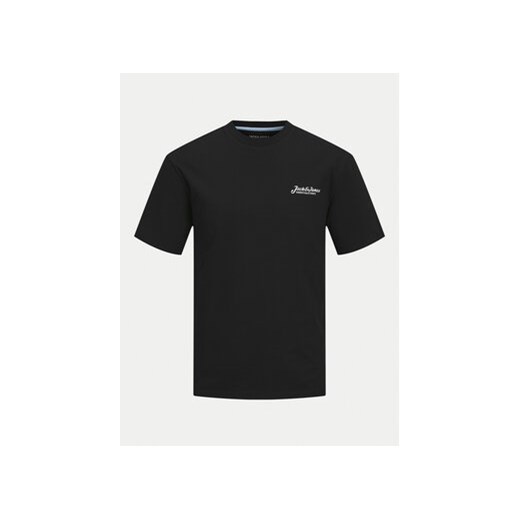 Jack&Jones Komplet t-shirt i szorty sportowe Beau 12277466 Czarny Relaxed Fit S MODIVO