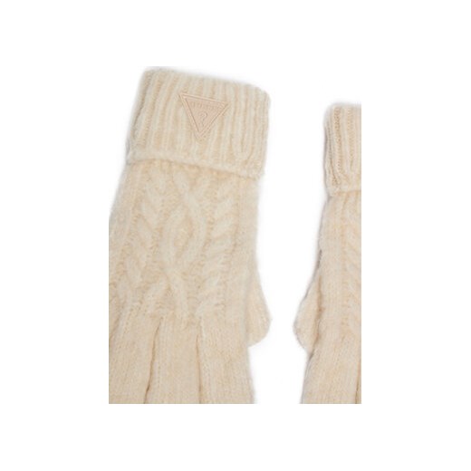 Guess Rękawiczki Damskie AW5211 POL02 Écru Guess L MODIVO