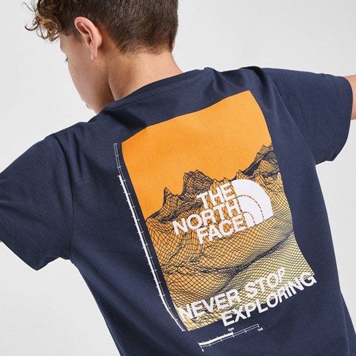 THE NORTH FACE T-SHIRT GRADIENT T NAV ze sklepu JD Sports  w kategorii T-shirty chłopięce - zdjęcie 178240987