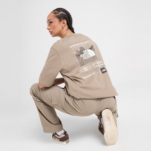 THE NORTH FACE T-SHIRT TECH GRPH BF T CVN&#039;GRY ze sklepu JD Sports  w kategorii Bluzki damskie - zdjęcie 178241007
