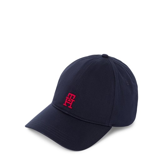 Tommy Hilfiger Czapka męska Mężczyźni Bawełna jasny szary jednolity ze sklepu vangraaf w kategorii Czapki z daszkiem męskie - zdjęcie 178241165