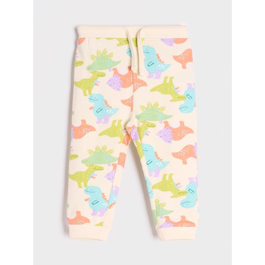 Sinsay - Komplet dresowy - kremowy Sinsay 80 Sinsay