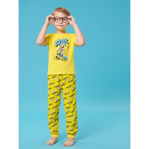 Piżama dziecięce żółta Sinsay 
