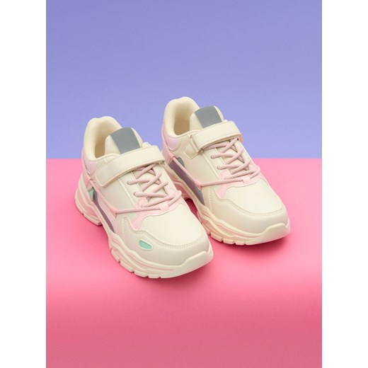 Sinsay - Sneakersy - beżowy Sinsay 36 Sinsay