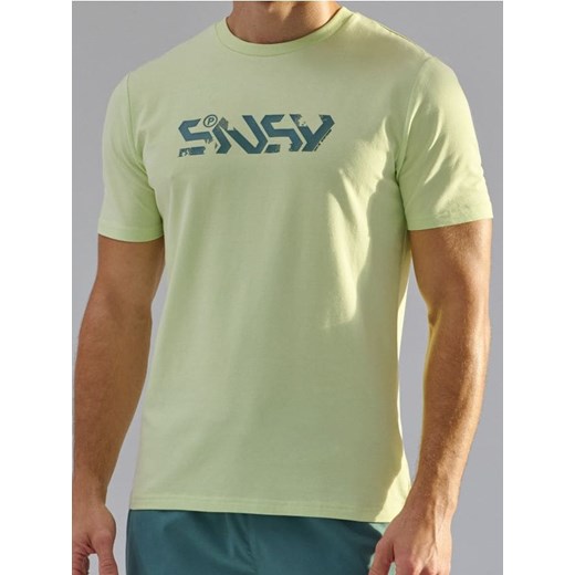 Sinsay - Koszulka SNSY PERFORMANCE - zielony ze sklepu Sinsay w kategorii T-shirty męskie - zdjęcie 178243217