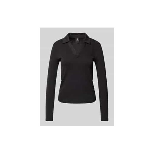 Sweter z dzianiny z kołnierzykiem typu resort ze sklepu Peek&Cloppenburg  w kategorii Swetry damskie - zdjęcie 178243727