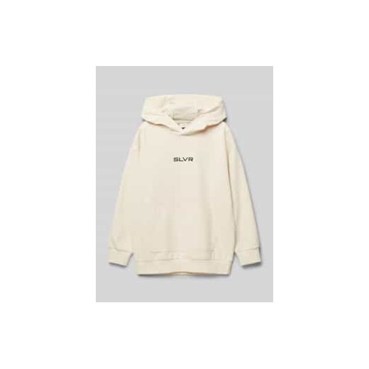 Bluza o kroju comfort fit z kapturem,kieszenią kangurką i nadrukiem z logo ze sklepu Peek&Cloppenburg  w kategorii Bluzy chłopięce - zdjęcie 178243785