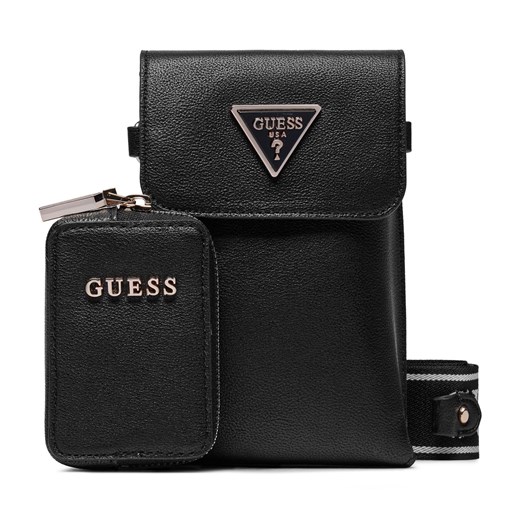 Torebka na telefon Guess Latona (BG) Mini-Bags HWBG92 11810 Czarny ze sklepu eobuwie.pl w kategorii Etui - zdjęcie 178244136