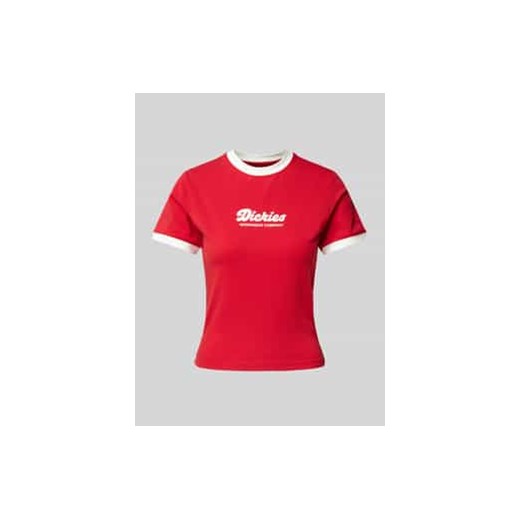 T-shirt z mieszanki bawełny model ‘LEWISTOWN’ ze sklepu Peek&Cloppenburg  w kategorii Bluzki damskie - zdjęcie 178244345